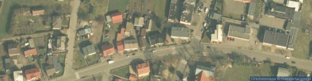 Zdjęcie satelitarne Gminna Biblioteka Publiczna im św Faustyny Kowalskiej
