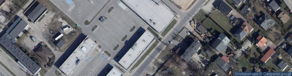 Zdjęcie satelitarne Gminna Biblioteka Publiczna w Andrespolu