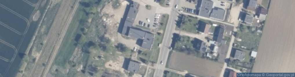 Zdjęcie satelitarne Gminna Biblioteka Publiczna w Bobowie