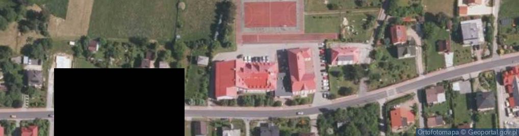 Zdjęcie satelitarne Gminna Biblioteka Publiczna w Buczkowicach filia w Godziszce