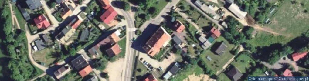 Zdjęcie satelitarne Gminna Biblioteka Publiczna w Dąbrównie