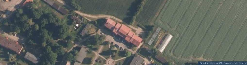 Zdjęcie satelitarne Gminna Biblioteka Publiczna w Dobryszycach