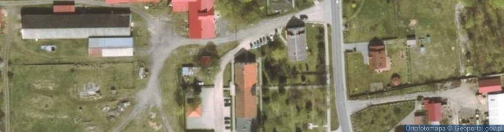 Zdjęcie satelitarne Gminna Biblioteka Publiczna w Gierzwałdzie