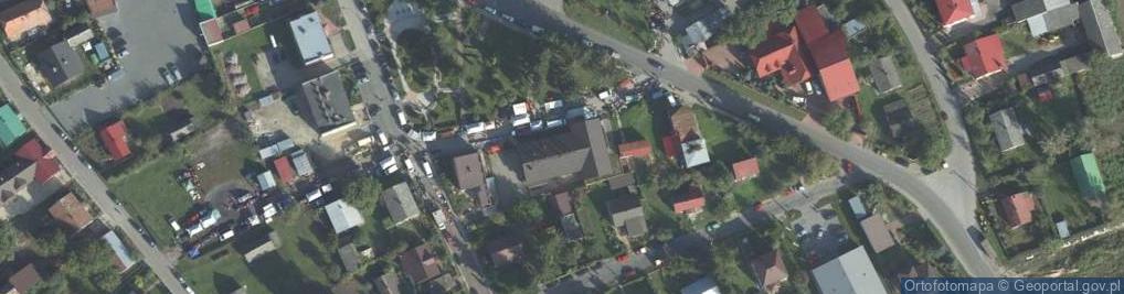 Zdjęcie satelitarne Gminna Biblioteka Publiczna w Grabowcu