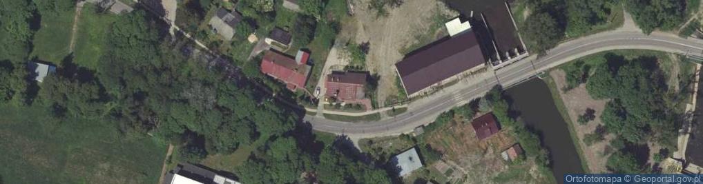 Zdjęcie satelitarne Gminna Biblioteka Publiczna w Izbicy z S w Tarnogórze