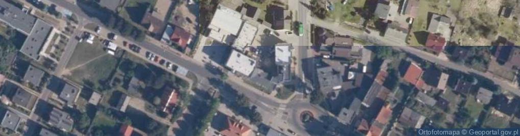 Zdjęcie satelitarne Gminna Biblioteka Publiczna w Kaczorach
