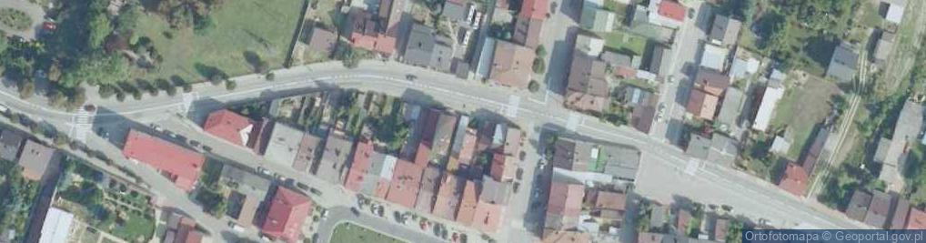 Zdjęcie satelitarne Gminna Biblioteka Publiczna w Klimontowie