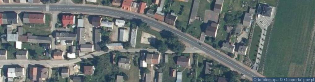 Zdjęcie satelitarne Gminna Biblioteka Publiczna w Klwowie