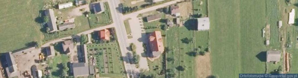 Zdjęcie satelitarne Gminna Biblioteka Publiczna w Kolnie z Siedzibą w Czerwonem