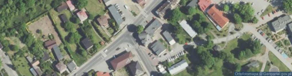 Zdjęcie satelitarne Gminna Biblioteka Publiczna w Konopiskach