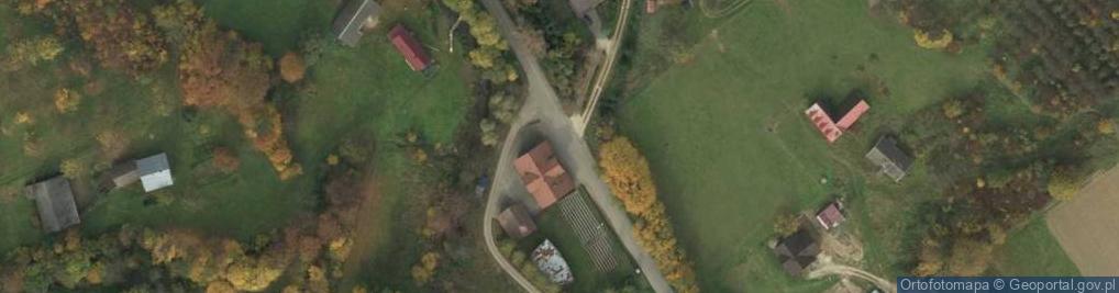 Zdjęcie satelitarne Gminna Biblioteka Publiczna w Korzennej, filia Lipnica Wielka
