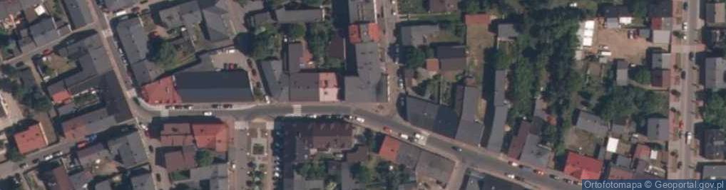Zdjęcie satelitarne Gminna Biblioteka Publiczna w Krzepicach