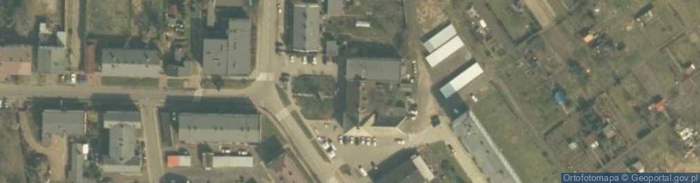 Zdjęcie satelitarne Gminna Biblioteka Publiczna w Leśmierzu
