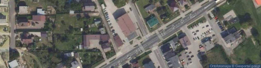 Zdjęcie satelitarne Gminna Biblioteka Publiczna w Malanowie