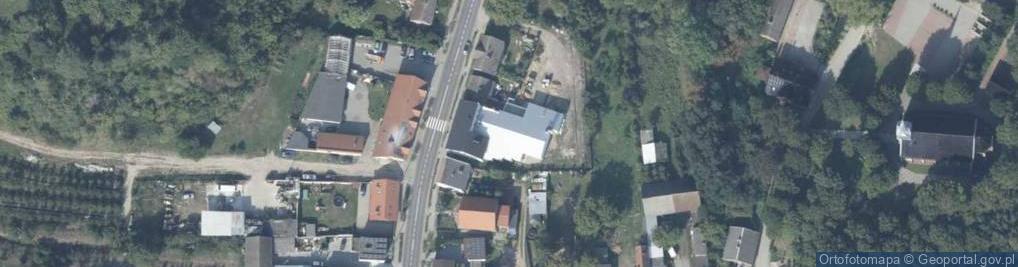 Zdjęcie satelitarne Gminna Biblioteka Publiczna w Miasteczku Krajeńskim