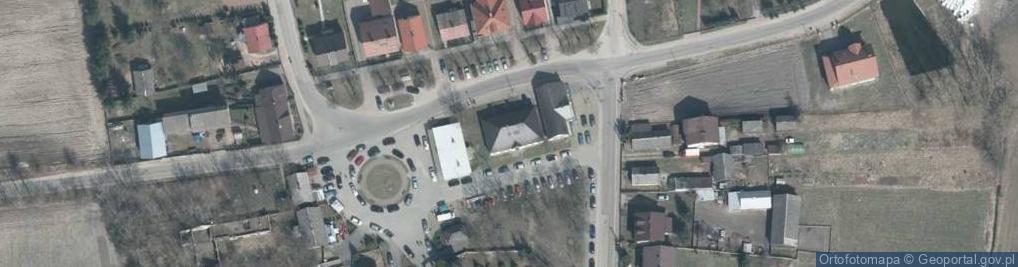 Zdjęcie satelitarne Gminna Biblioteka Publiczna w Mrozach, filia w Jeruzalu