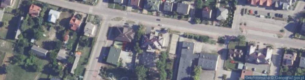 Zdjęcie satelitarne Gminna Biblioteka Publiczna w Olszewie Borkach