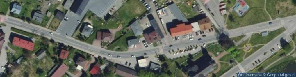 Zdjęcie satelitarne Gminna Biblioteka Publiczna w Pankach