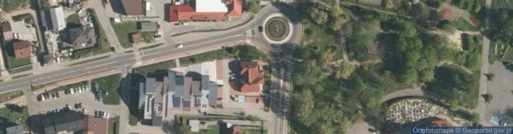 Zdjęcie satelitarne Gminna Biblioteka Publiczna w Pawłowicach