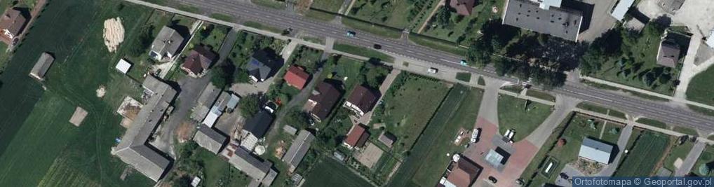 Zdjęcie satelitarne Gminna Biblioteka Publiczna w Radzyniu Podlaskim z S w Białej K Radzynia