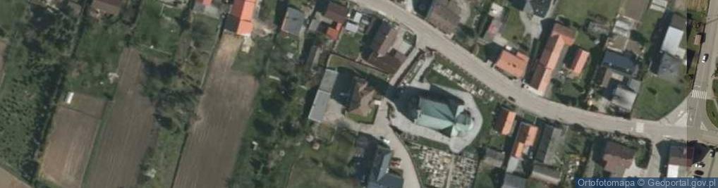 Zdjęcie satelitarne Gminna Biblioteka Publiczna w Rudniku