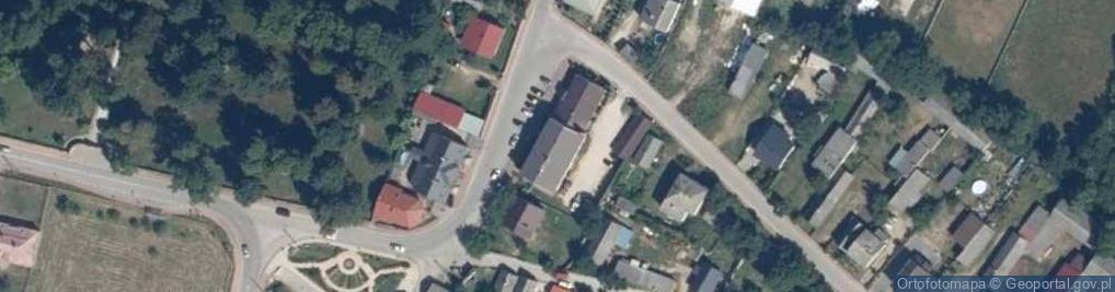 Zdjęcie satelitarne Gminna Biblioteka Publiczna w Rusinowie