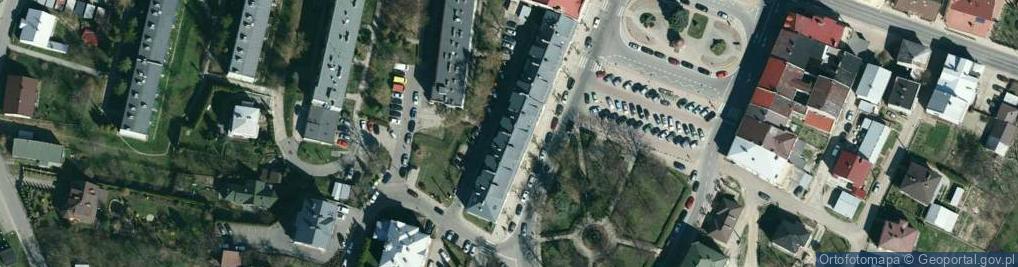 Zdjęcie satelitarne Gminna Biblioteka Publiczna w Rymanowie