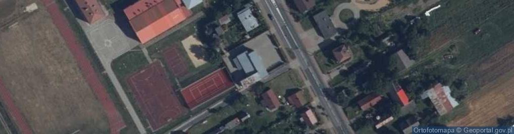 Zdjęcie satelitarne Gminna Biblioteka Publiczna w Starej Kornicy
