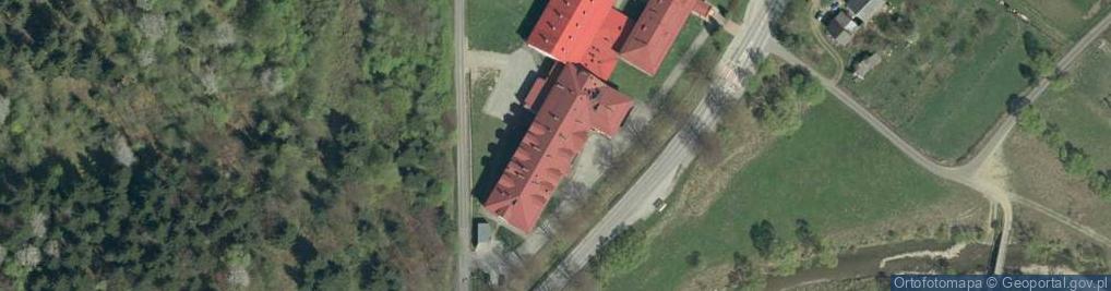Zdjęcie satelitarne Gminna Biblioteka Publiczna w Uściu Gorlickim
