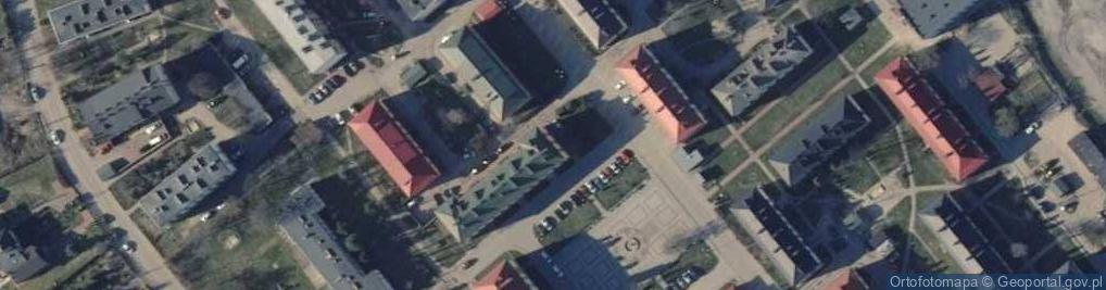 Zdjęcie satelitarne Gminna Biblioteka Publiczna w Wierzbicy