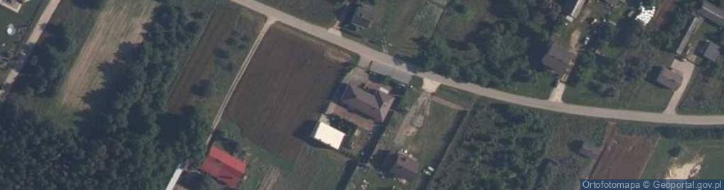 Zdjęcie satelitarne Gminna Biblioteka Publiczna w Zakrzewie, filia w Gulinku