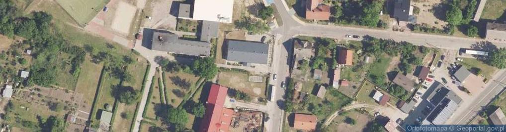 Zdjęcie satelitarne Gminna Biblioteka Publiczna w Zwierzynie
