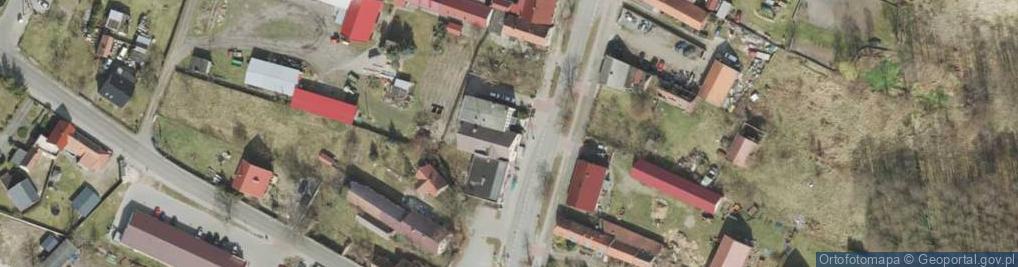 Zdjęcie satelitarne Gminna Biblioteka Publiczna z S w Zawadzie