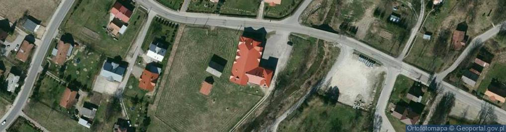 Zdjęcie satelitarne Gminna Miejsce Piastowe, filia w Rogach