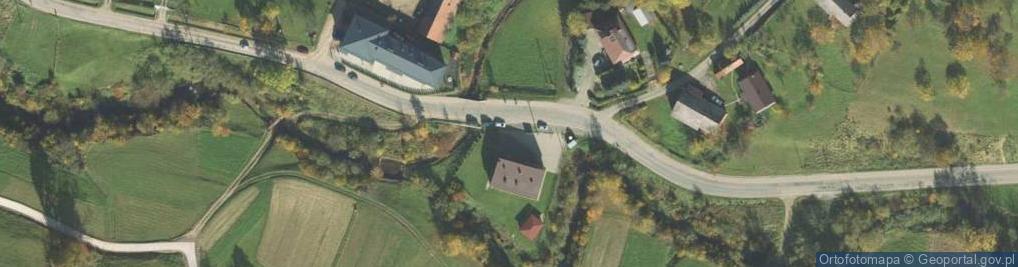 Zdjęcie satelitarne Gminna Publiczna w Grybowie - Filia w Gródku