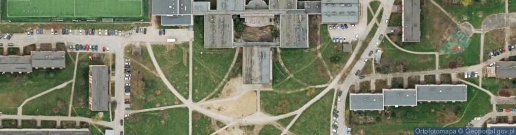 Zdjęcie satelitarne Miejska Biblioteka Publiczna filia nr 11