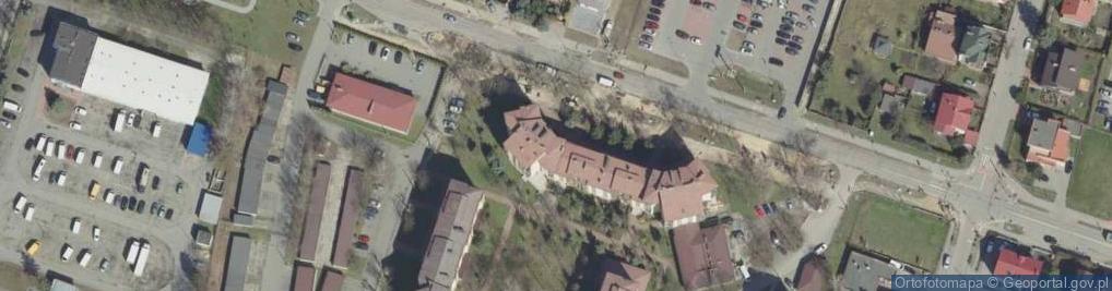 Zdjęcie satelitarne Miejska Biblioteka Publiczna, Filia nr 18