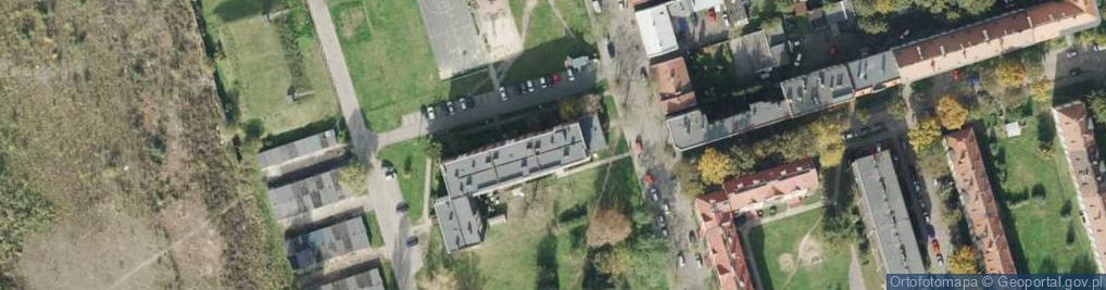 Zdjęcie satelitarne Miejska Biblioteka Publiczna filia nr 19