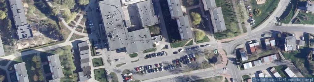 Zdjęcie satelitarne Miejska Biblioteka Publiczna. Filia nr 5 Marianki