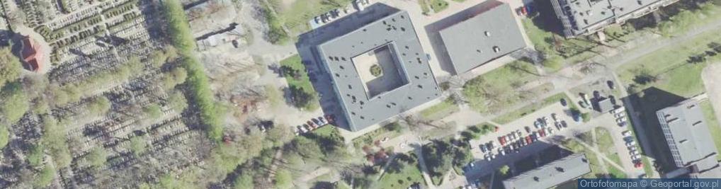 Zdjęcie satelitarne Miejska Biblioteka Publiczna Filia nr 7