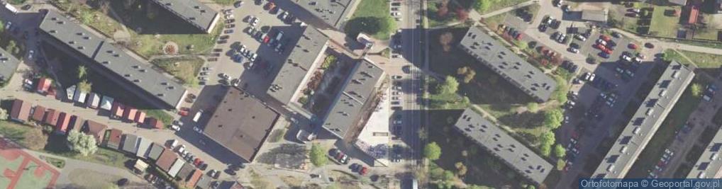 Zdjęcie satelitarne Miejska Biblioteka Publiczna Filia nr18