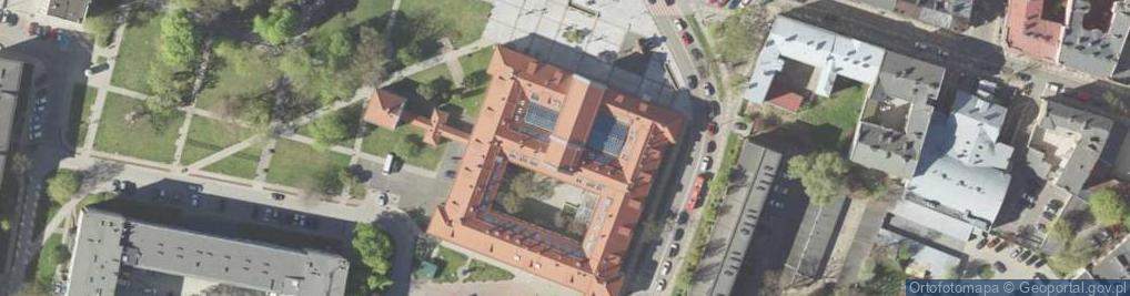 Zdjęcie satelitarne Miejska Biblioteka Publiczna im Hieronima Łopacińskiego w Lublinie
