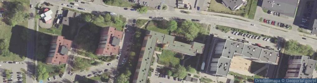 Zdjęcie satelitarne Miejska Biblioteka Publiczna im. J. i A. Załuskich Filia 3
