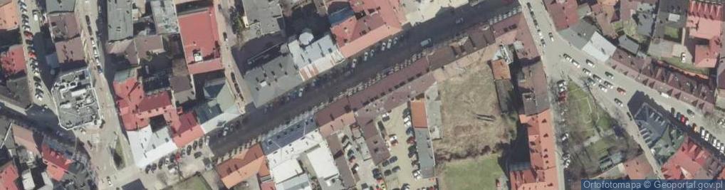 Zdjęcie satelitarne Miejska Biblioteka Publiczna im. Juliusza Słowackiego