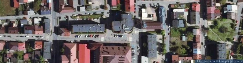 Zdjęcie satelitarne Miejska Biblioteka Publiczna im Zofii Nałkowskiej w Przasnyszu