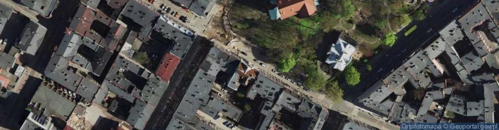 Zdjęcie satelitarne Miejska Biblioteka Publiczna w Chorzowie