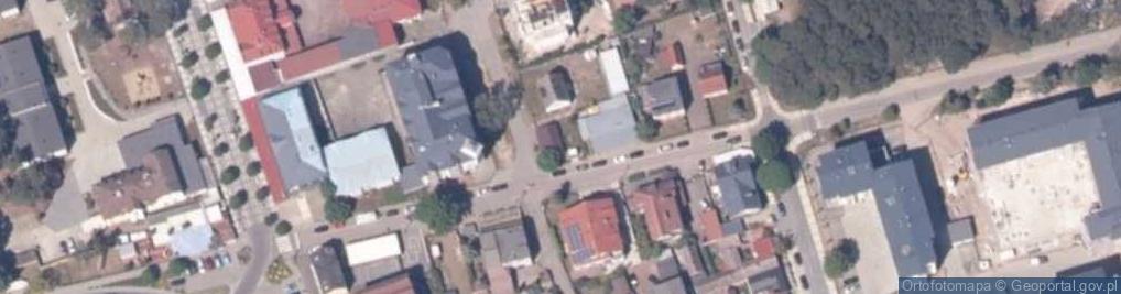 Zdjęcie satelitarne Miejska Biblioteka Publiczna w Dziwnowie - Filia