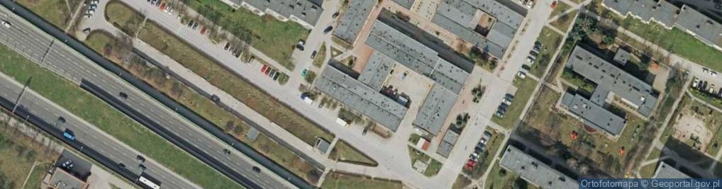 Zdjęcie satelitarne Miejska Biblioteka Publiczna w Kielcach