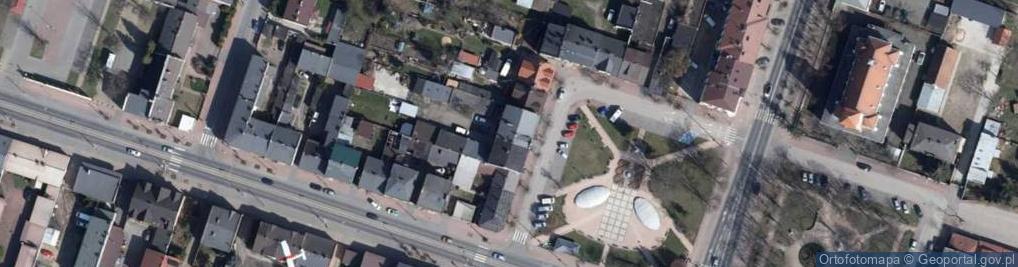Zdjęcie satelitarne Miejska Biblioteka Publiczna w Konstantynowie Łódzkim