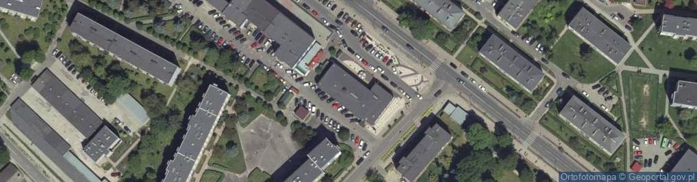 Zdjęcie satelitarne Miejska Biblioteka Publiczna w Krasnymstawie